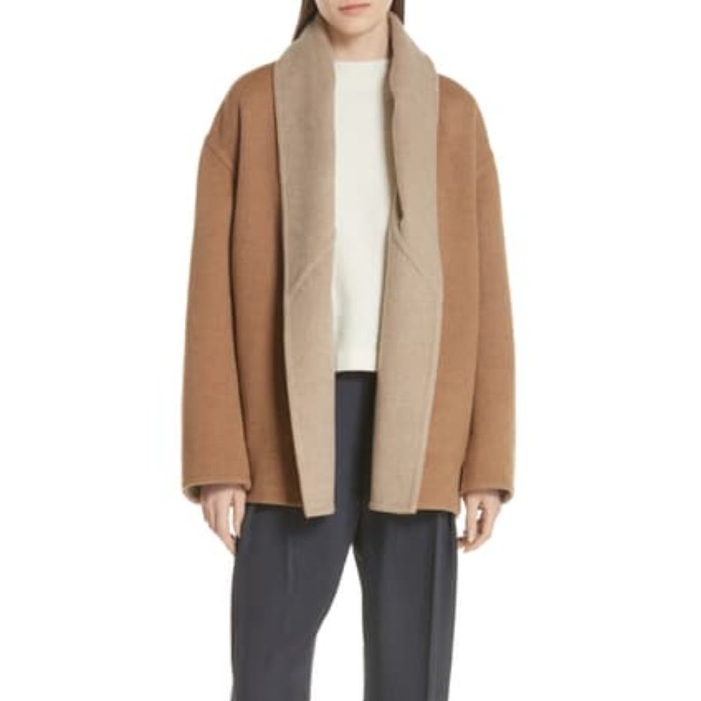 Vince Reversible Shawl Collar Coat